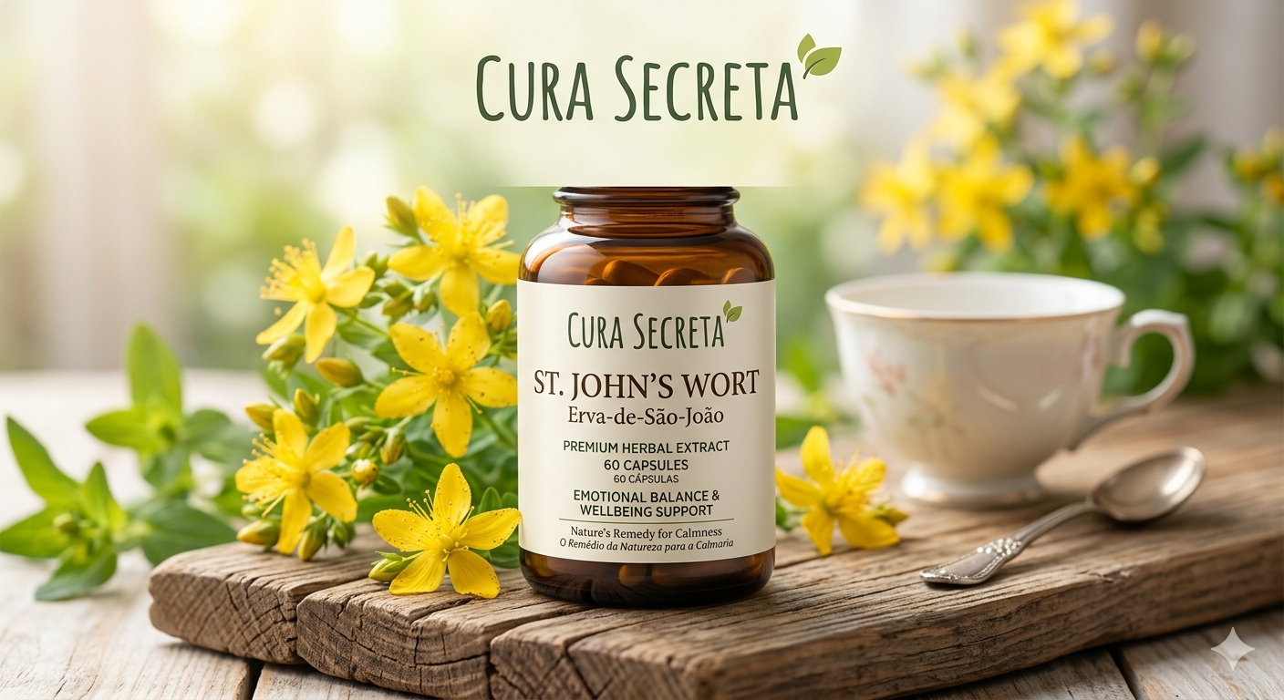 St. John's Wort - Erva-de-São-João (Cura Secreta)